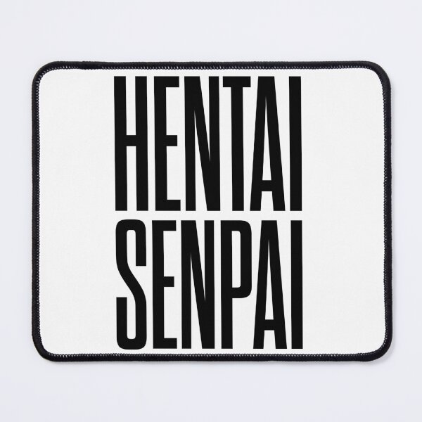 Item preview, Hentai Senpai minimalist typography fill designed and sold by dawgpoo.