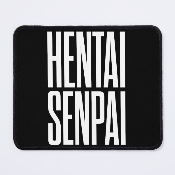 Item preview, Senpai minimalist typography (knock out) designed and sold by dawgpoo.