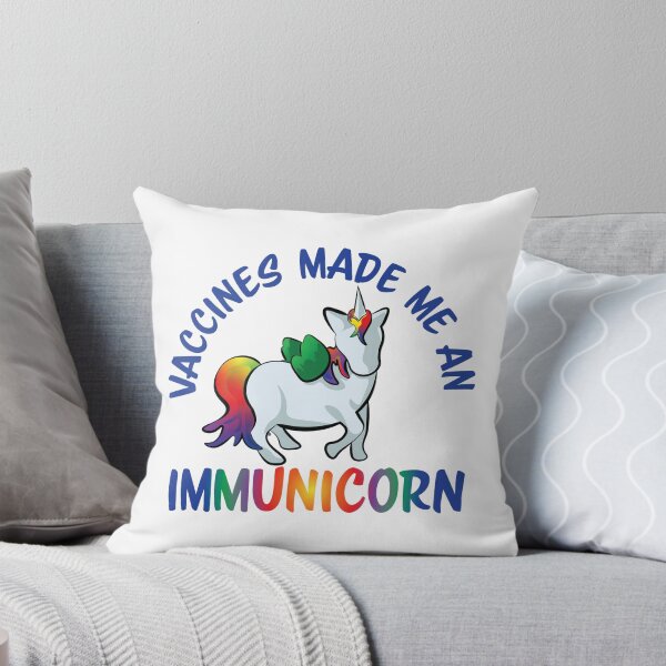 Aperçu de l'œuvre Les vaccins ont fait de moi une immunocorne créée et vendue par InkLayer.