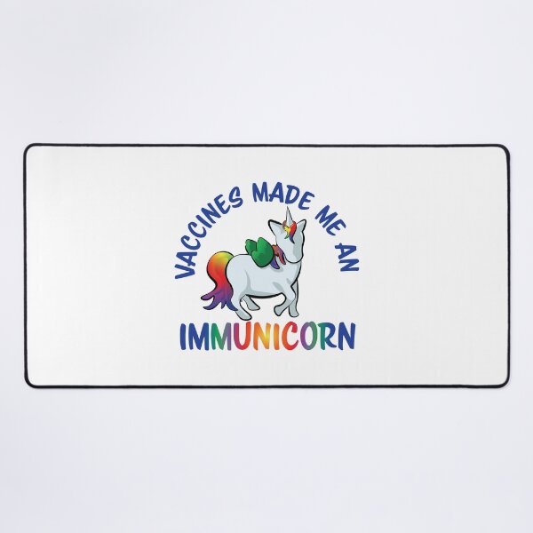 Item preview, Vaccines Made Me an Immunicorn designed and sold by InkLayer.
