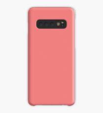 color light coral Case/Skin for Samsung Galaxy