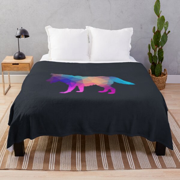 Item preview, Polygon dog colorful sweet gift sweet designed and sold by MaliaRades.