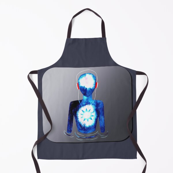 Item preview, Meditation Man w/ Headphones designed and sold by RealmsBeyond.