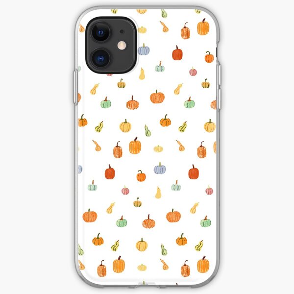 Cute Little Autumn Pumpkins iPhone Soft Case