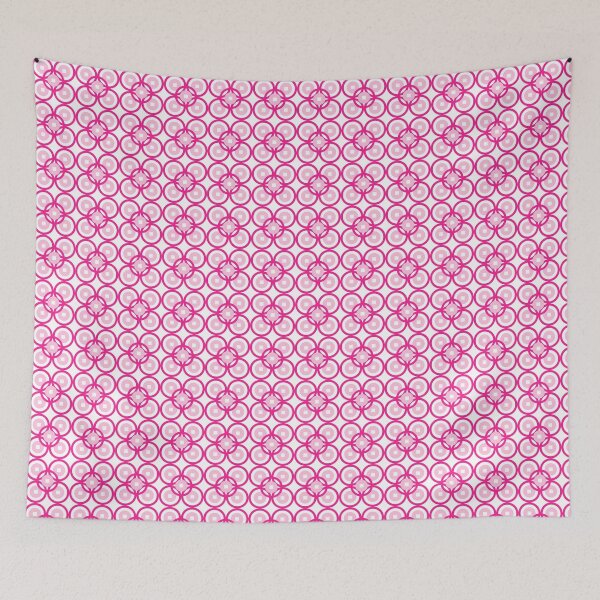 Item preview, Pink Circle Design in Modern Seamless Pattern designed and sold by MyMemoriesArts.