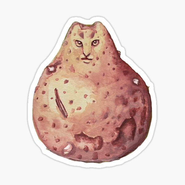 Potato Cat Sticker