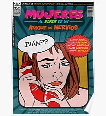 Mujeres al borde de un ataque de nervios (Pedro Almodóvar) Poster