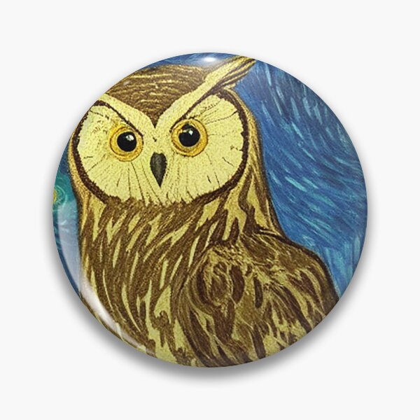 Item preview, Van Gogh's Owl designed and sold by Jeffrey Sturm.