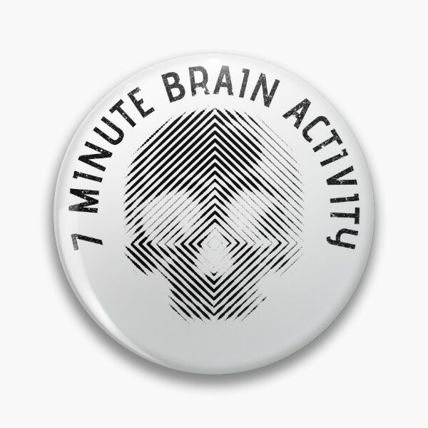 Item preview, 7 MINUTE BRAIN ACTIVITY BLACK designed and sold by Dreamakerstudio.