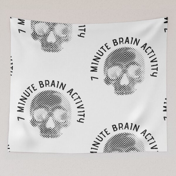 Item preview, 7 MINUTE BRAIN ACTIVITY BLACK designed and sold by Dreamakerstudio.