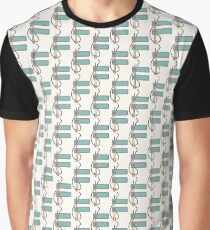 F illustrated alphabet letter Graphic T-Shirt