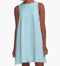 color light blue A-Line Dress