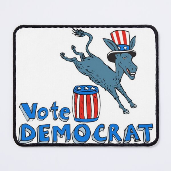 Item preview, Vote Democrat (jumping cartoon donkey) designed and sold by Steve Hudson.