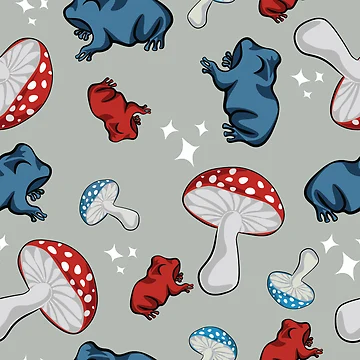 Artwork thumbnail, Toadally Patterned by InkLayer