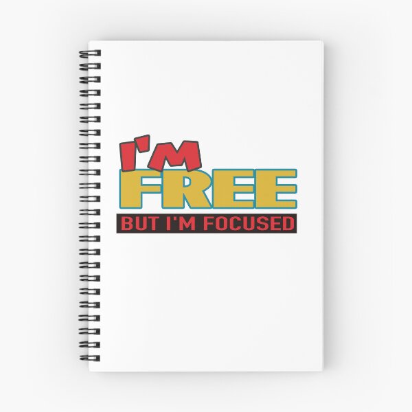 Item preview, I'm free but I'm focused  designed and sold by Five Fingers.