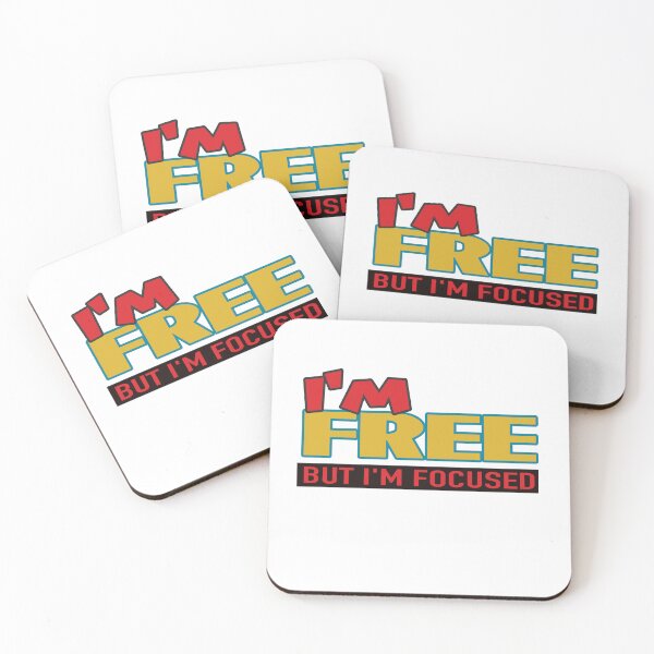 Item preview, I'm free but I'm focused  designed and sold by Five Fingers.