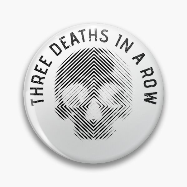 Item preview, THREE DEATHS IN A ROW BLACK designed and sold by Dreamakerstudio.