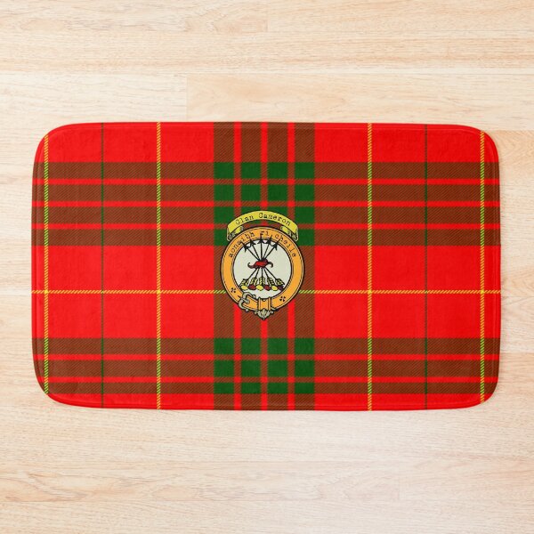 Item preview, Cameron Scottish Tartan and Crest designed and sold by BagTown Clans.