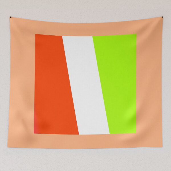 Artikelvorschau, Neonfarben der indischen Flagge entworfen und verkauft von silviasunflower.