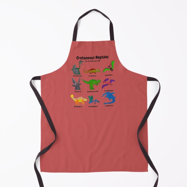 Item preview, Reptiles from the Cretaceous Period-red designed and sold by dladieu.