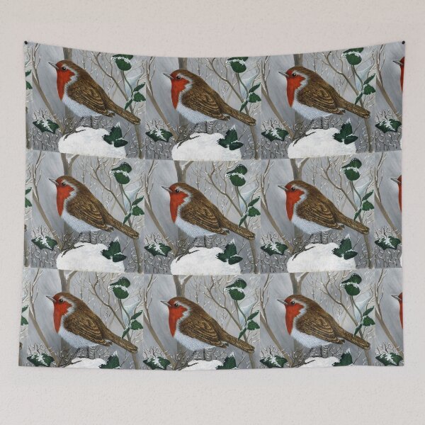 Item preview, winter robin designed and sold by collydavid.