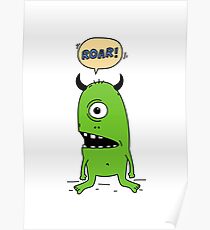 Roar! Monster! Poster