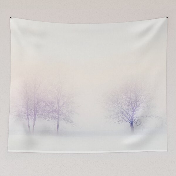 Item preview, Winter foggy day designed and sold by SpicyCactus.