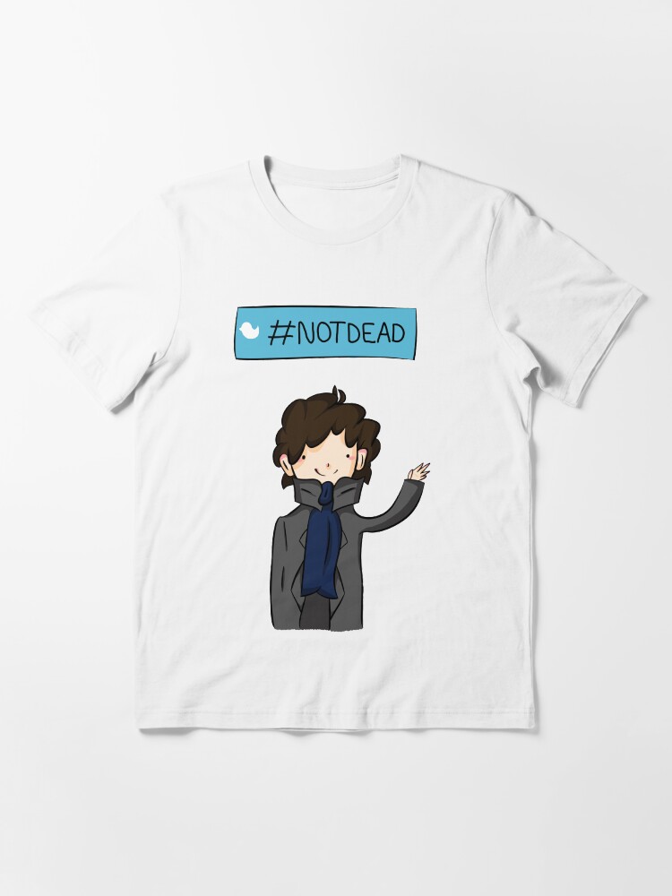 Alternate view of Sherlock #Not Dead Essential T-Shirt
