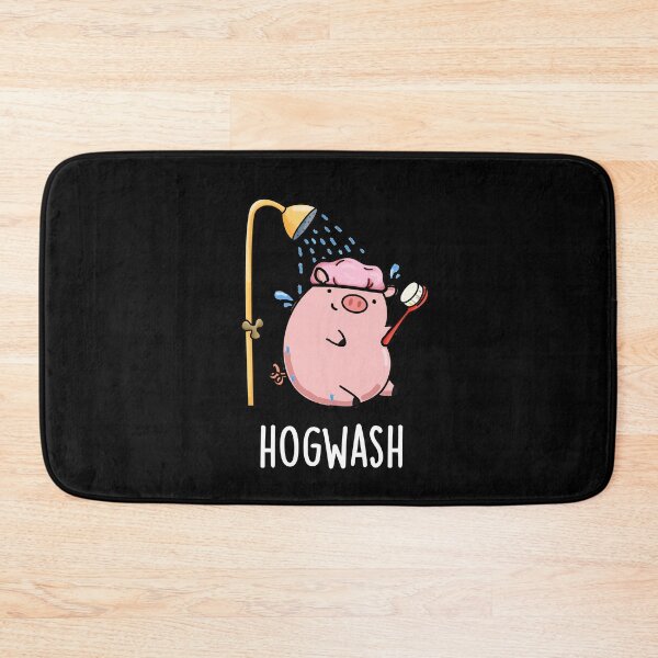 Item preview, Hogwash Funny Pig Puns (Dark BG) designed and sold by punnybone.