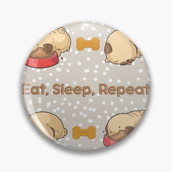 Item preview, Eat, Sleep, Repeat designed and sold by PonyPawsGames.