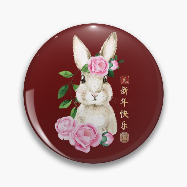 Item preview, Chinese Zodiac Year of the Rabbit Chinese New Year 2023 designed and sold by taogiauco.
