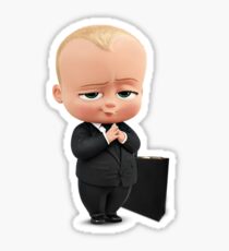 The baby boss Sticker