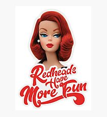 RedHeads Have More Fun Photographic Print