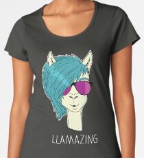 LLAMAZING Women's Premium T-Shirt
