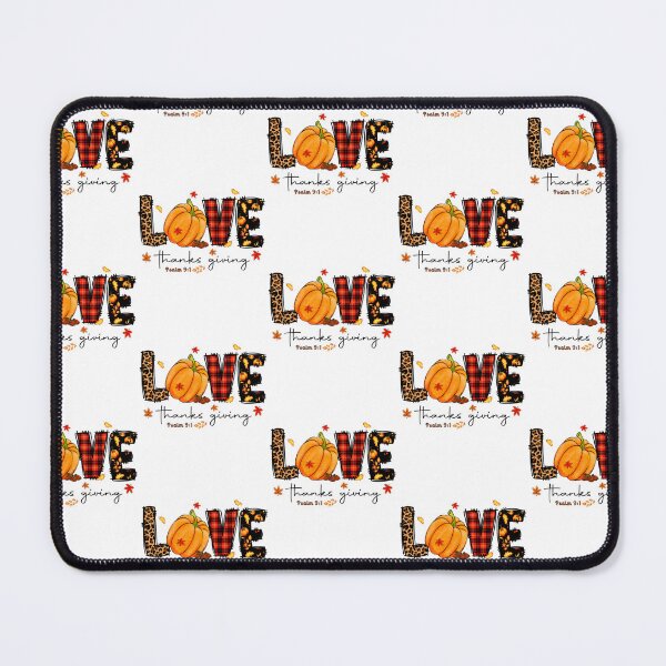 Item preview, Love Thanksgiving. Happy Thanksgiving. Psalm 9:1 designed and sold by onlyscriptures.