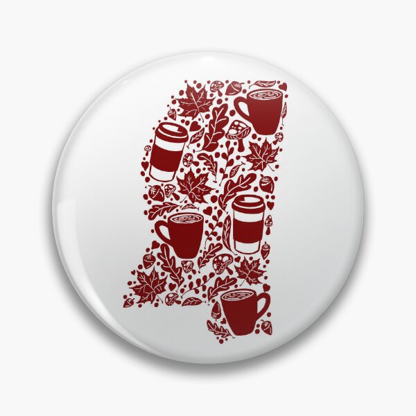 Item preview, Autumn Season Mississippi Maroon silhouette  designed and sold by missmann.