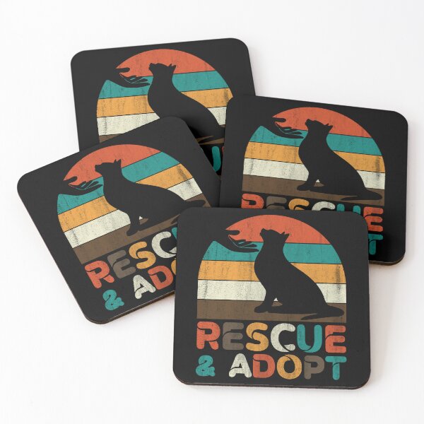 Item preview, Resque And Adopt Cat Lover T-Shirt designed and sold by KGN  CREATIVITY.