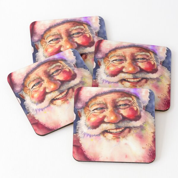 Item preview, Smiling Santa Claus Father Christmas Watercolor Old Fashioned Vintage designed and sold by CGSGraphics.