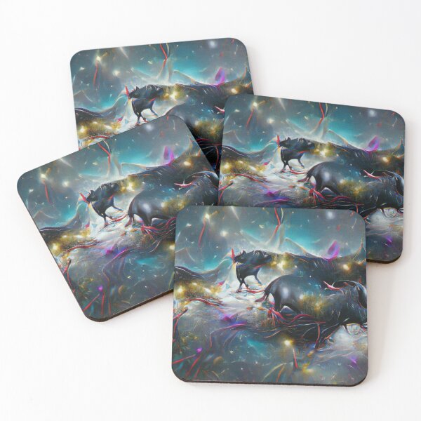 Item preview, BLACK UNICORN CONSTELLATION designed and sold by optimusprime39.