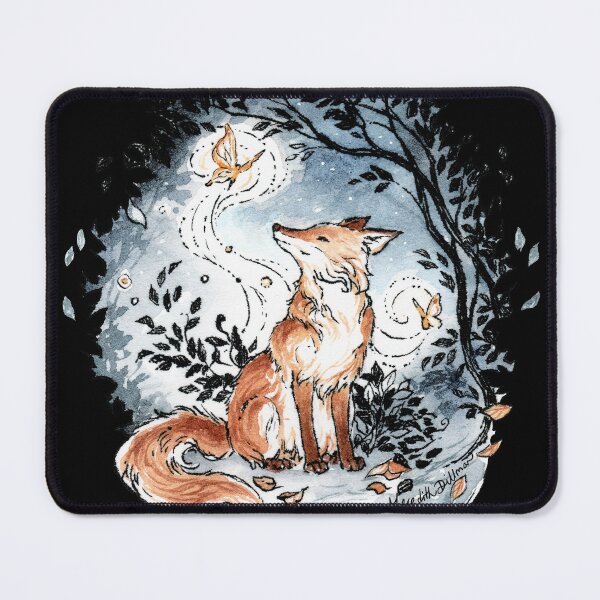 Item preview, Forest Fox at Night with Moth designed and sold by Meredith Dillman.