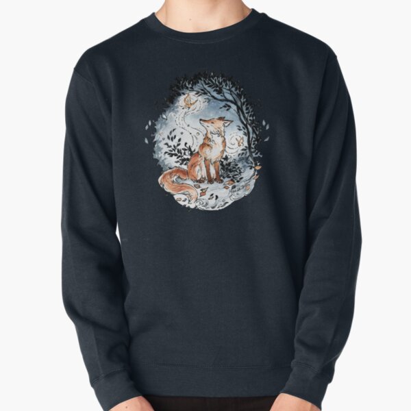 Item preview, Forest Fox at Night with Moth designed and sold by Meredith Dillman.