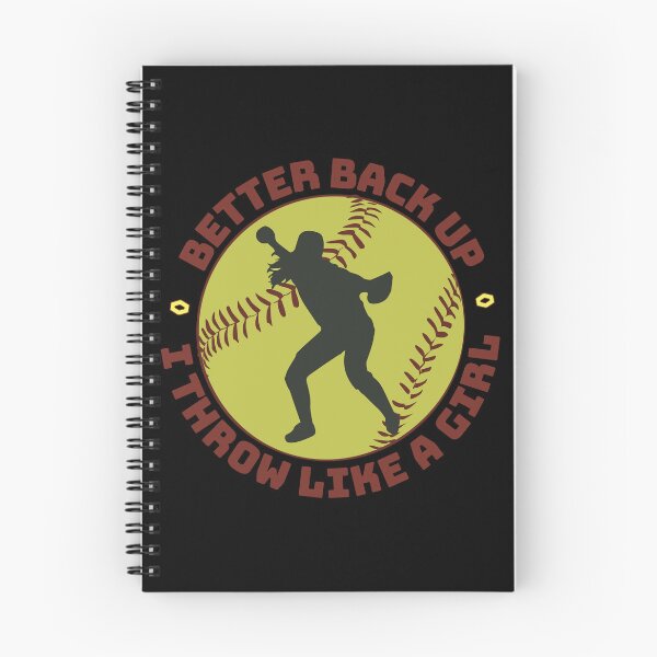 Item preview, I Throw Like a Girl - Better Back Up, Softball Player designed and sold by Batty4Boba.