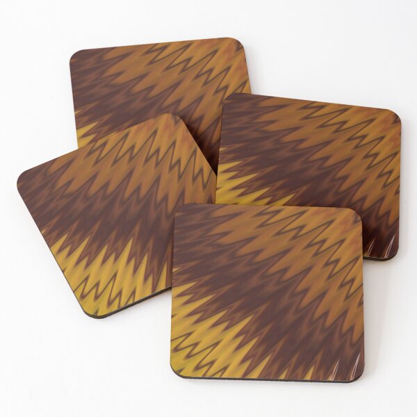 Item preview, Yellow/Brown Diagonal Pattern designed and sold by Lyle Hatch.