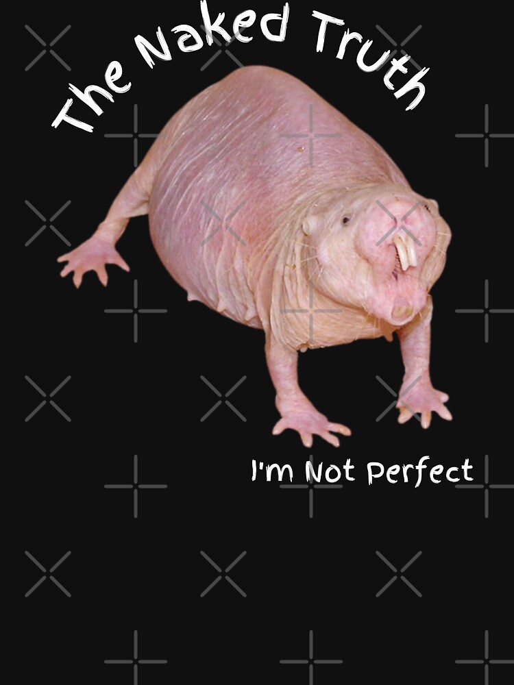 Thumbnail 7 of 7, Classic T-Shirt, Naked Mole Rat T-shirt, Funny Shirt, Ugly Graphic Tee, Animal Lovers Gift, Ugly T-shirt, Ugly Animal Top, Ugly Tee, Mole Rat Top designed and sold by ZZINGO.