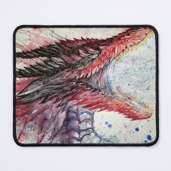 Artikelvorschau, Safi'jiiva mhw roter Drache entworfen und verkauft von Inkhov Art.