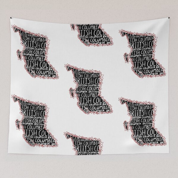 Item preview, British Columbia floral print designed and sold by SimpleFloStudio.