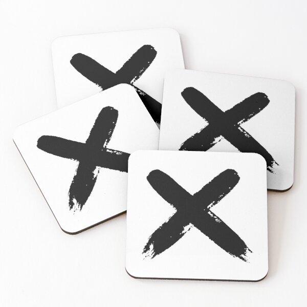 Item preview, X Marks the Spot - Marker Drawn designed and sold by freshWaterCo.
