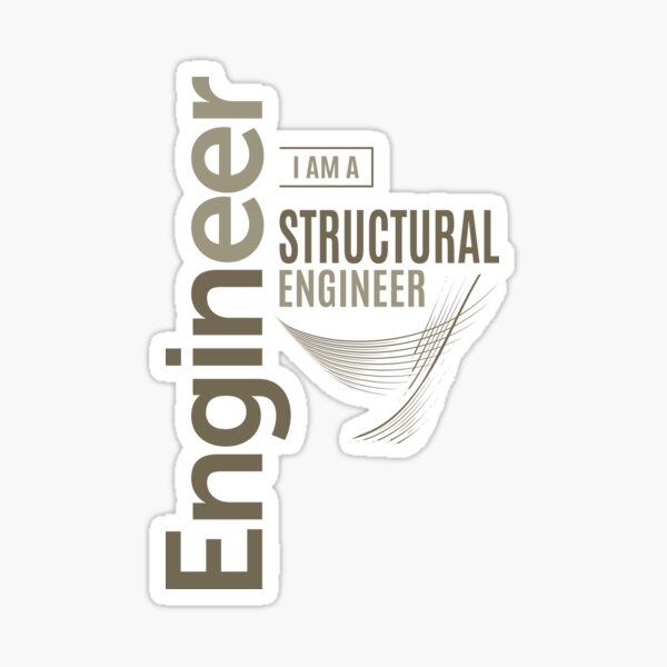 Structural Engineer Stickers for Sale