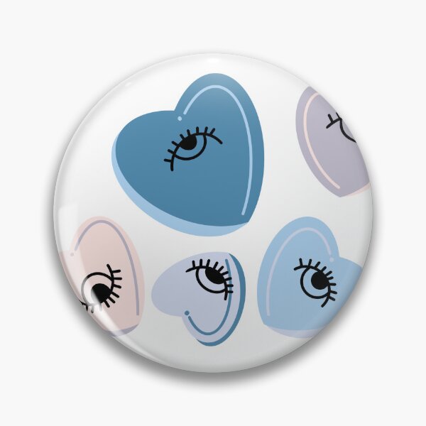 Item preview, Pastel Hearts With Aesthetic Eyes designed and sold by artttbysar.