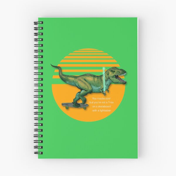 Item preview, T-Rex on skateboard with a lightsaber  designed and sold by Pete Ross.